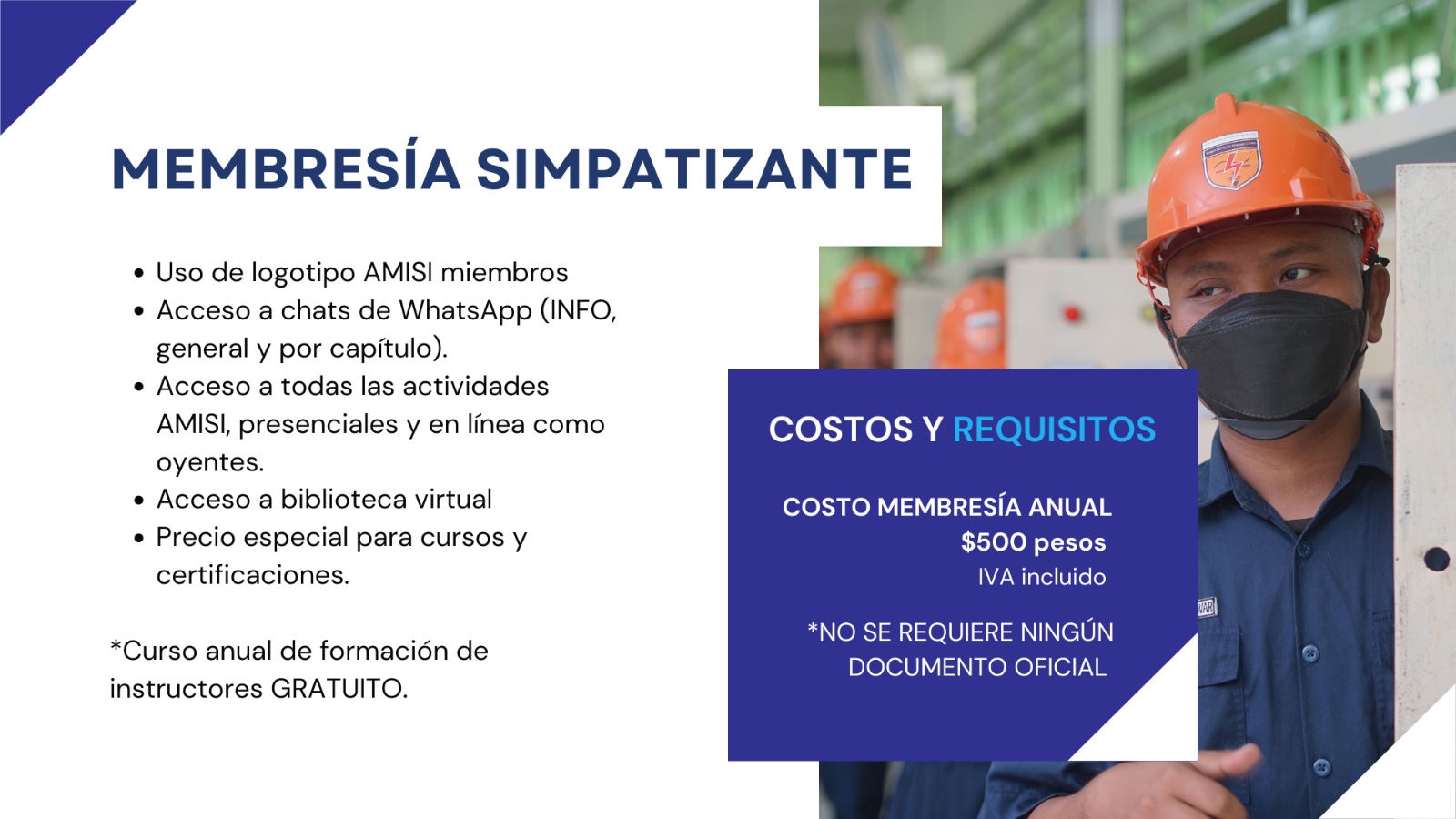 Membresía Simpatizante